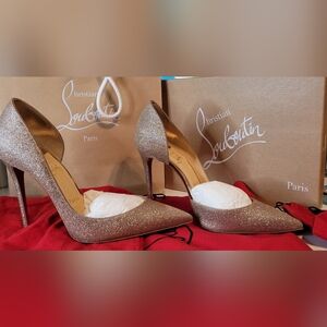 Christian Louboutin Iriza Glitter Pumps